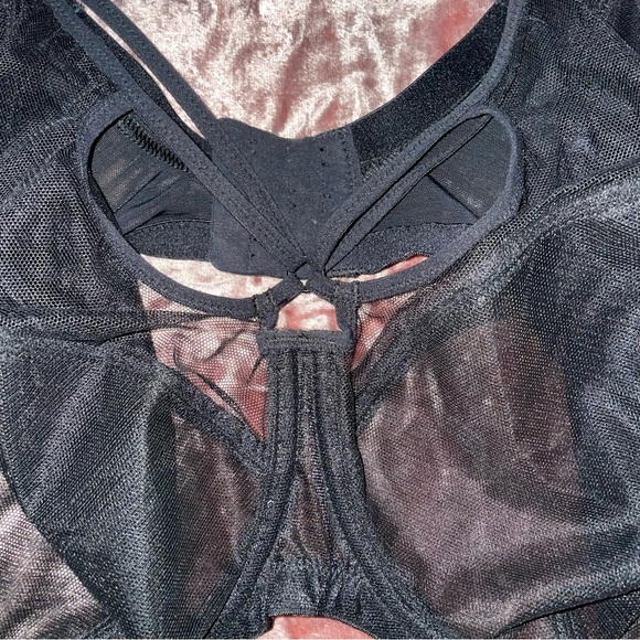 Elomi 40GG Sachi Caged Plunge Underwire Plus Bra EL4350 NWT 40J - Picture 6 of 10